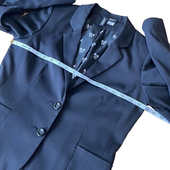 Divided H&M cropped blazer black size 8 - Picture 12 of 13